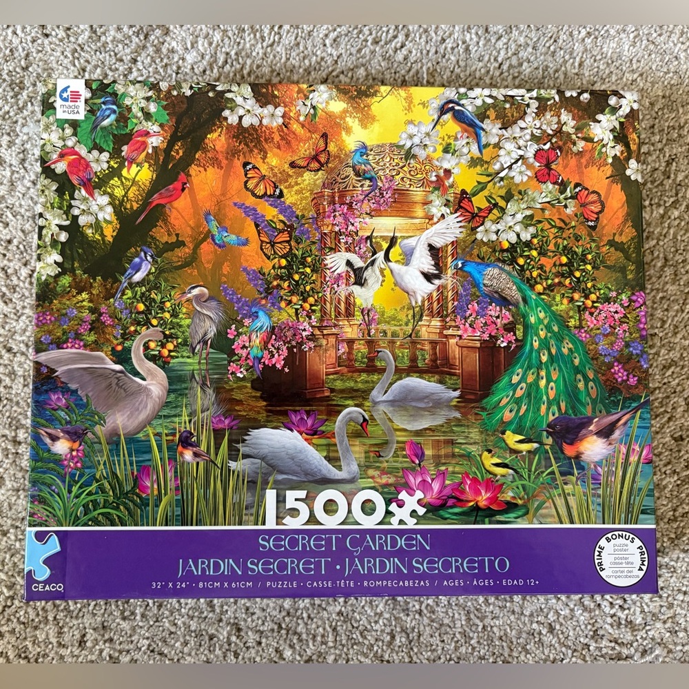 Ceaco Secret Garden 1500 Piece Puzzle